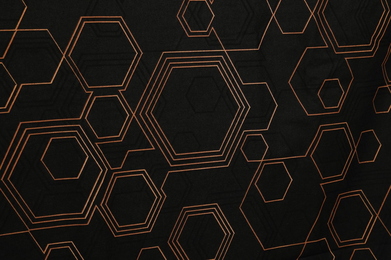 Set mbulesë për jorgan njëpersonësh, ranforce, ngjyrë bakri e zezë, Dawn