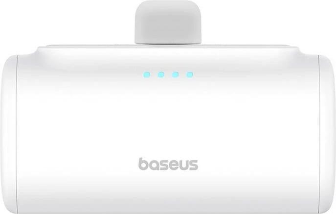 Powerbank Baseus Compact 5000mAh 20W USB-C bardhë