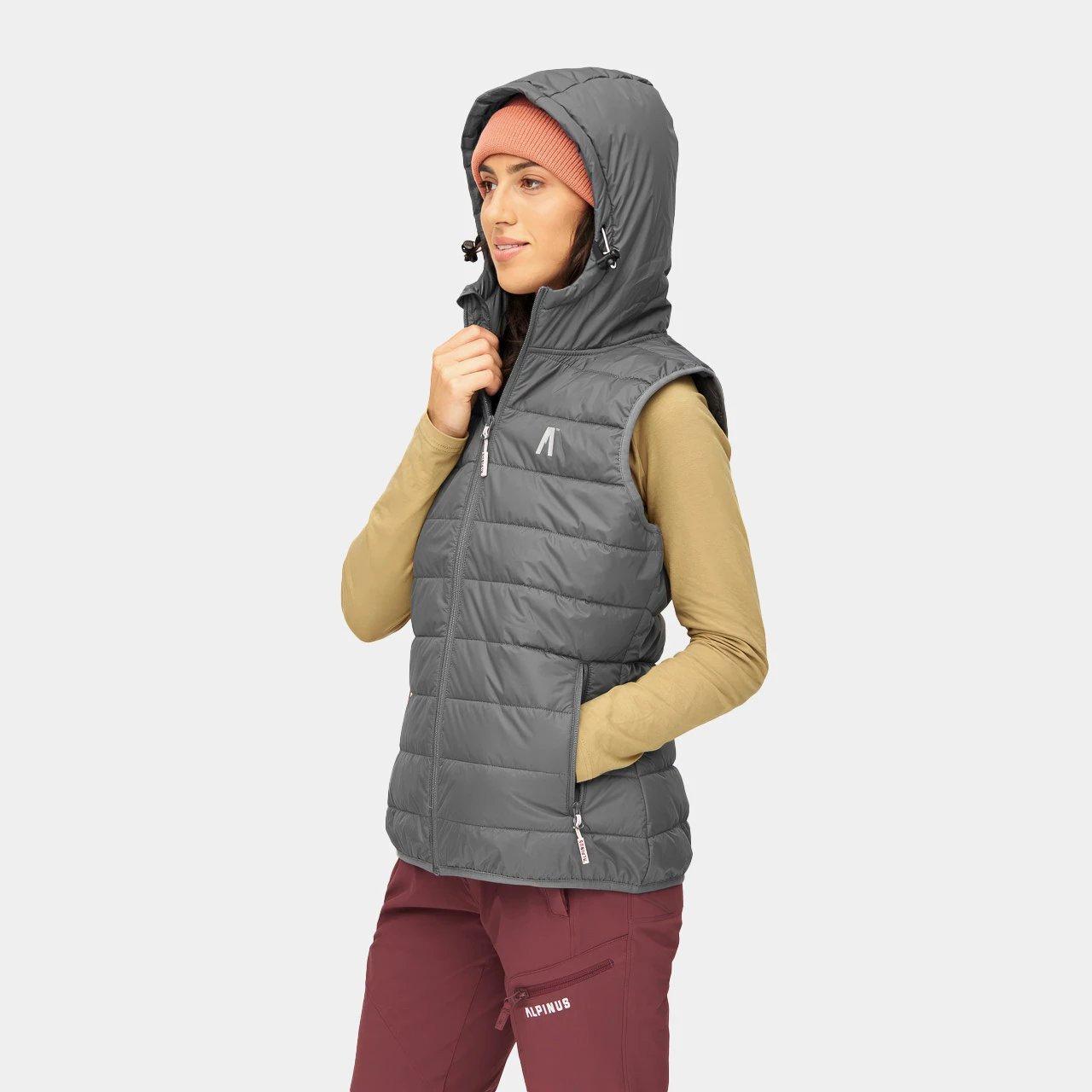 Jelek për femra Alpinus, gri
