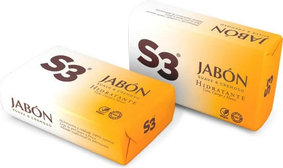 Sapun hidratues LEGRAIN S3, 2x125g, unisex