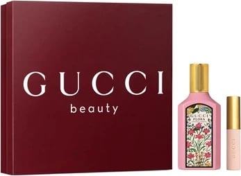Set Eau de Parfum Gucci Flora Gorgeous Gardenia 50 ml & Miniature Maskara Deluxe 3 ml