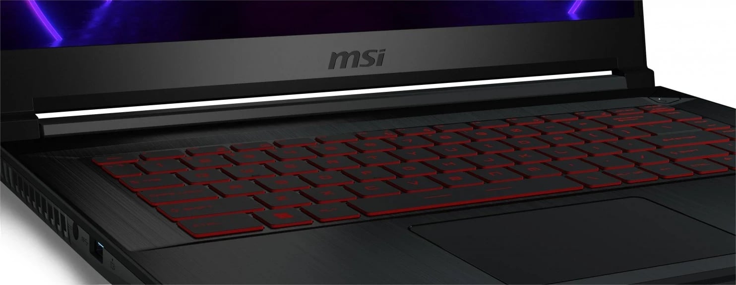 Laptop MSI GF63 12UC-1045XPL, 15,6", Intel i5, 8GB RAM, 512GB SSD, NVIDIA Geforce RTX 3050, i zi