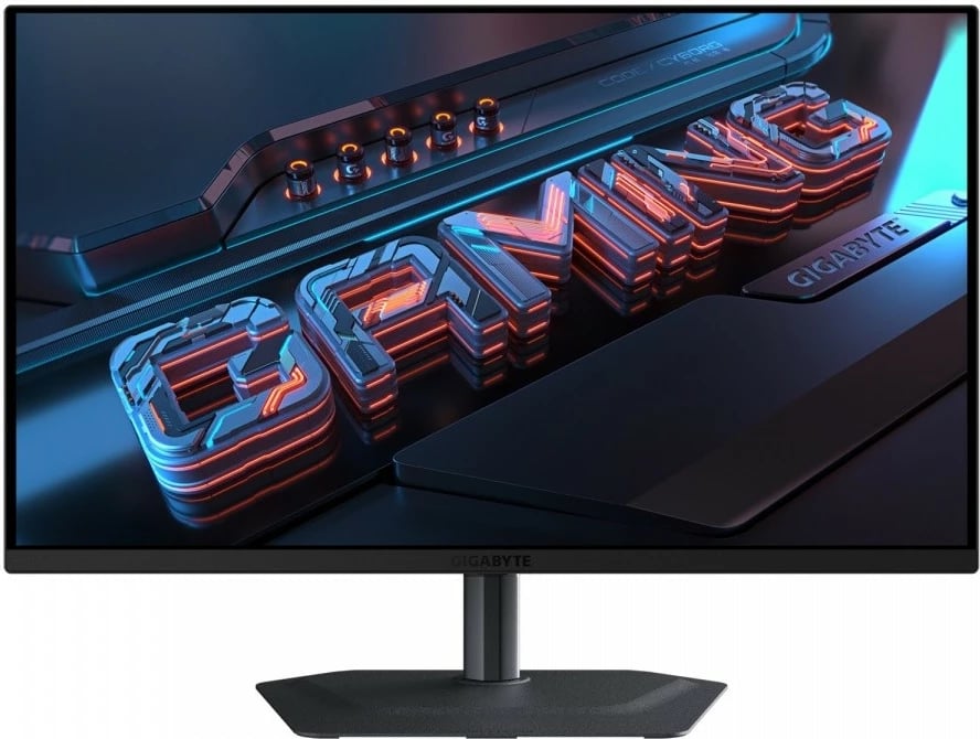 Monitor gaming, Gigabyte MO27U2, 27" 4K UHD 240Hz, QD‑OLED, HDR 1000, me altoparlantë, e zezë