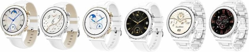 Smartwatch për femra Rubicon, e bardhë