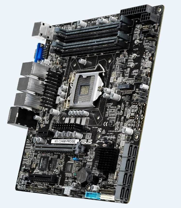 Pllakë amë Asus WS C246M PRO/SE Intel C246, 128GB