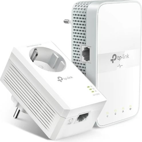 Powerline adapter TP-Link TL-WPA7619 KIT, Wi-Fi 5, Gigabit Ethernet, 1000 Mbit/s, i bardhë