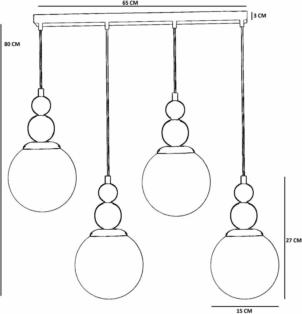 Llambadar Opviq, ngjyrë mjaltë dhe ari, 9051-6