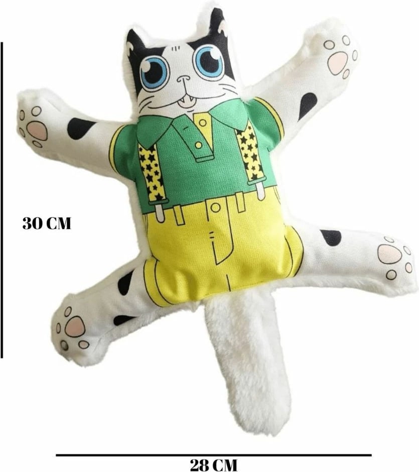 Lodër pelushi për qen, Paws & Whiskers, Havhav 1024, e bardhë, 30x28cm