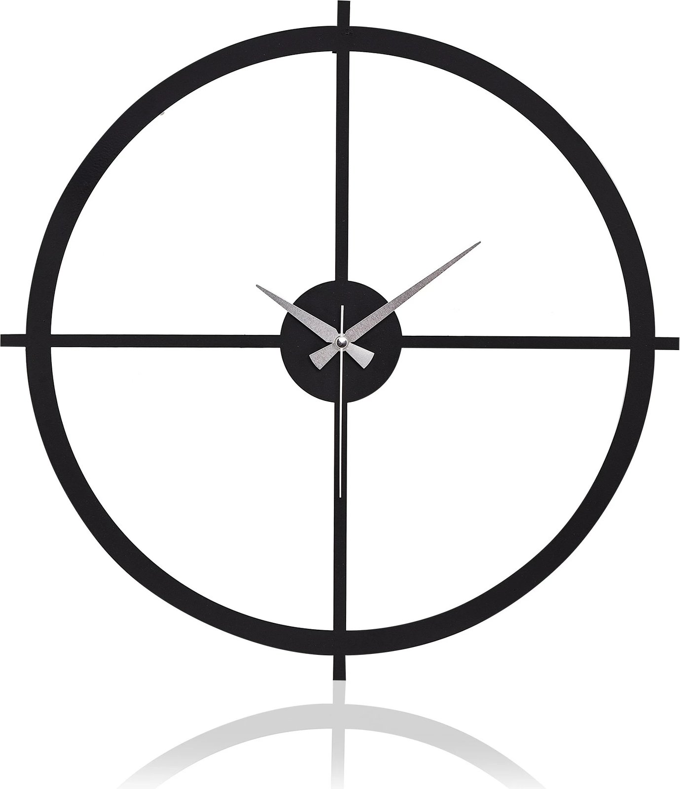 Orë muri dekorative metalike Wallity, Nuvola, e zezë