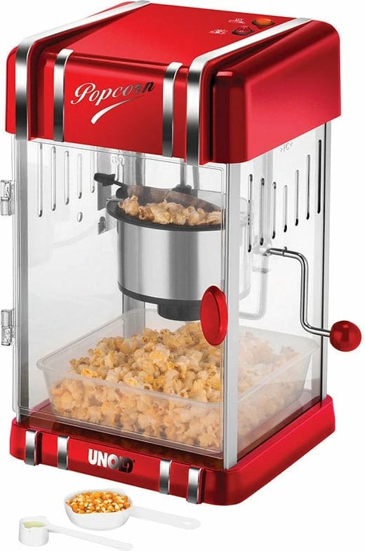 Makineri për kokoshka Unold 48535, Plastikë, Çelik inox, 50 g, E kuqe, Argjendtë