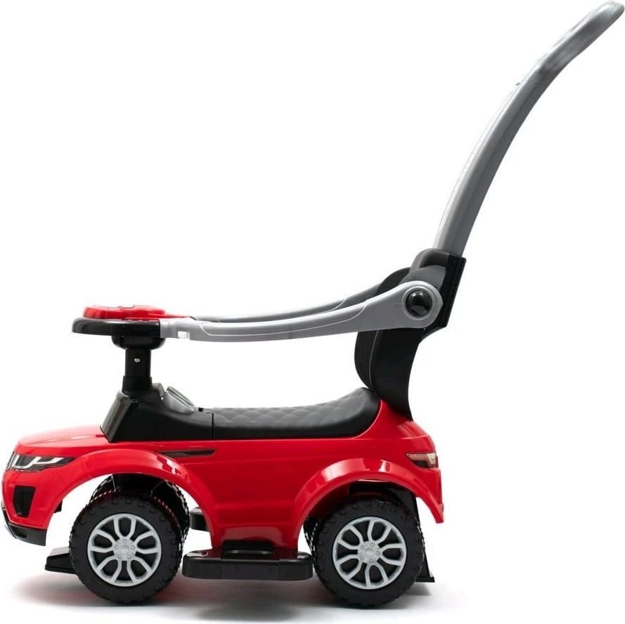 makinë shtytëse 3-në-1, Baby Mix, Playing Bouncer, me dorezë udhëzuese, mbrojtëse anësore, melodi, 12–36 muaj, deri 20 kg, e bardhë