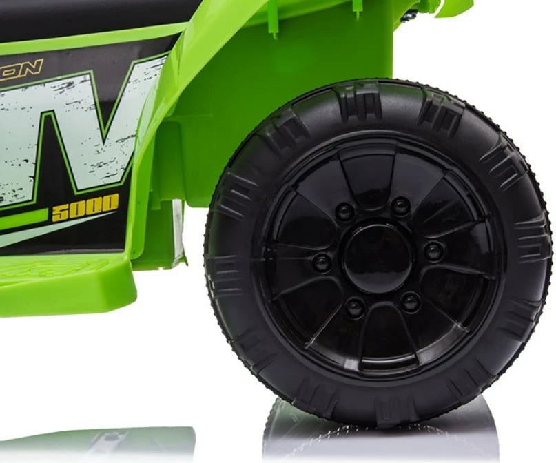ATV elektrik për fëmijë, BABY MIX, ATV, 6V 4.5Ah 30W, USB/MP3, dritë e përparme, deri 25 kg, jeshile