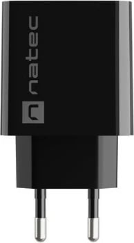 Karikues rrjeti Natec Ribera NUC-2062, 20W, 1x USB-A + 1x USB-C, Zi