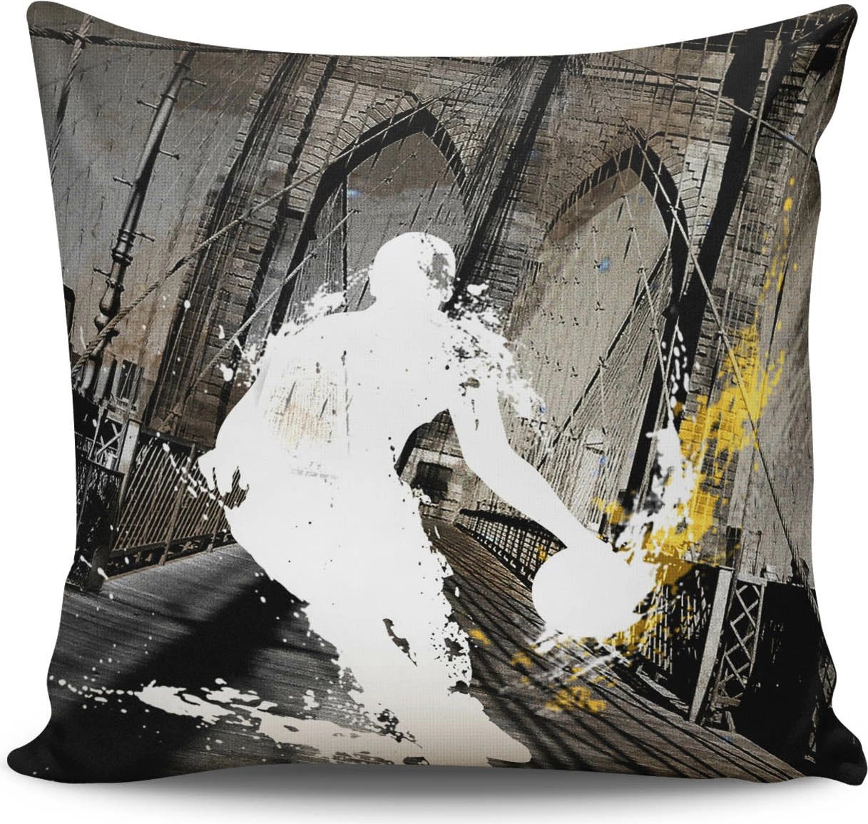 Jastëk dekorativ Aberto Design, BRKRLNT-7, shumëngjyrësh, 43x43cm