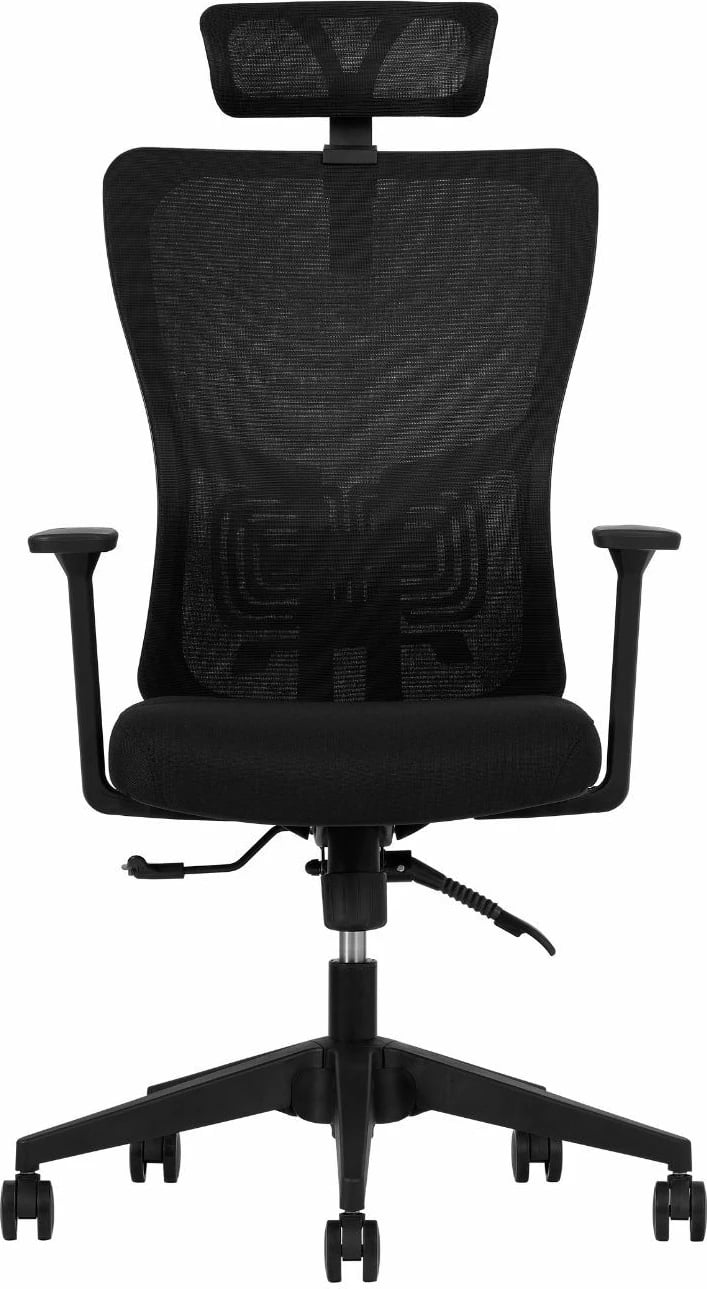 Set karrigesh zyre (2 copë), Skye Decor, mbështetje mesit, 126, e zezë