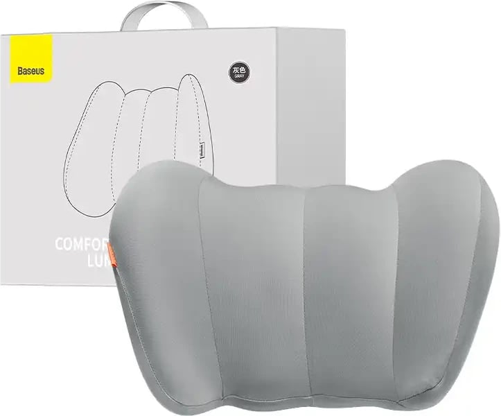 Jastëk mbështetës Baseus Comfort Ride CNYZ000013, për veturë, gri
