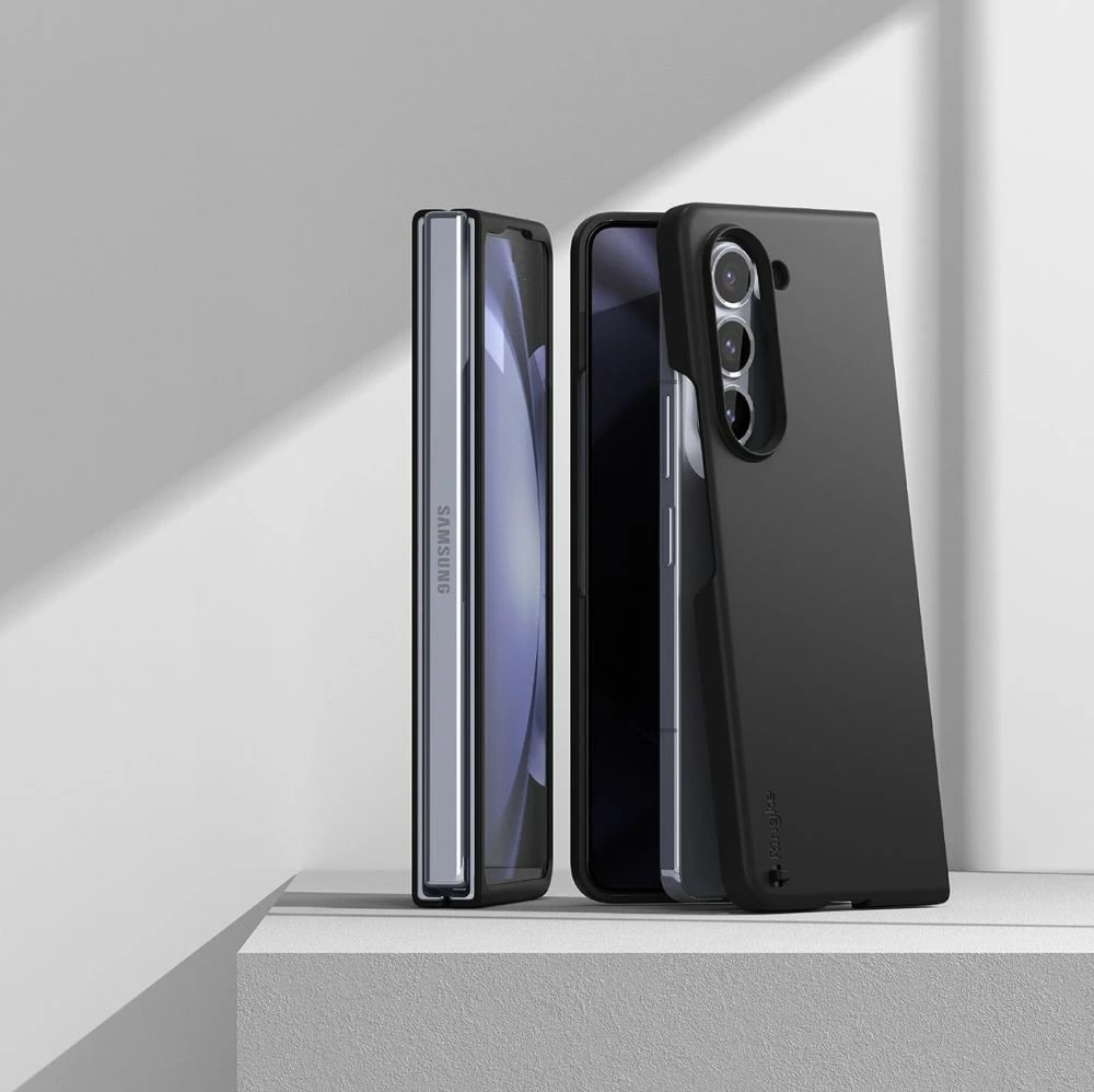 Mbështjellës Ringke Slim për Samsung Galaxy Z Fold 5, i zi