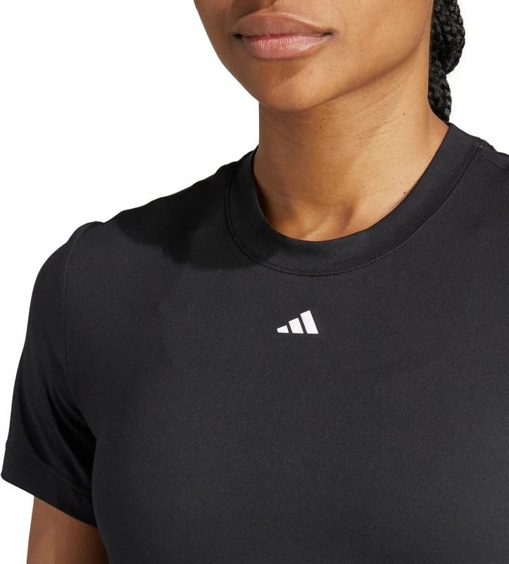 Maicë stërvitore për femra adidas, e zezë