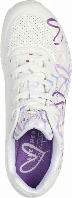 Atlete Skechers femra, të bardha