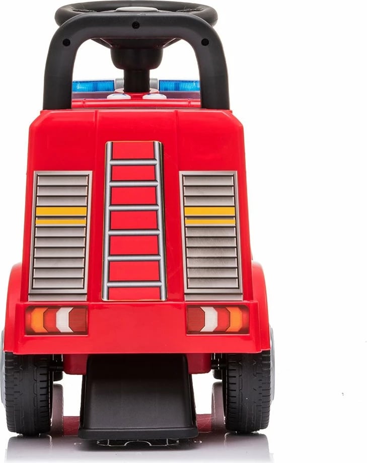 Makinë lodër me shtytje, Baby Mix, Mercedes HASICI, deri 25 kg, me drita e tinguj, 12m+, e kuqe