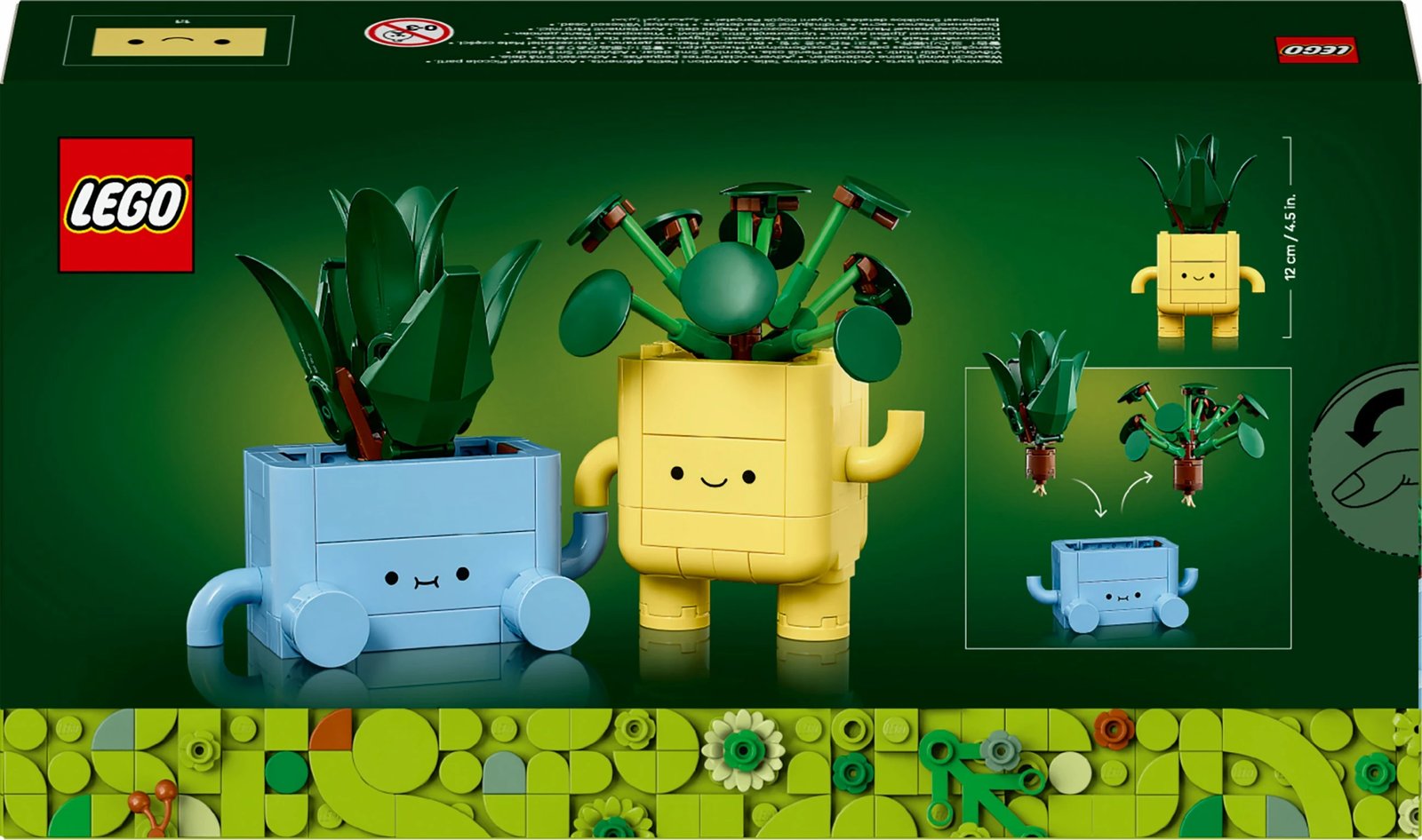 Set ndërtimi LEGO Botanicals 10349, 217 pjesë, shumëngjyrësh