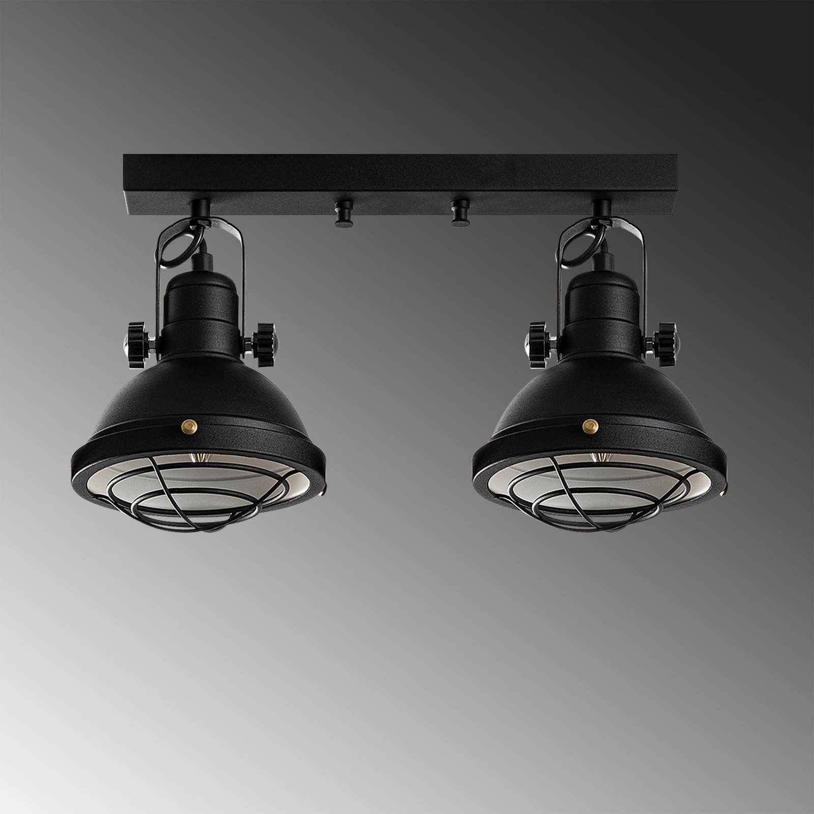 Llambadar metalik Opviq, Spoly - 15430, ngjyrë e zezë