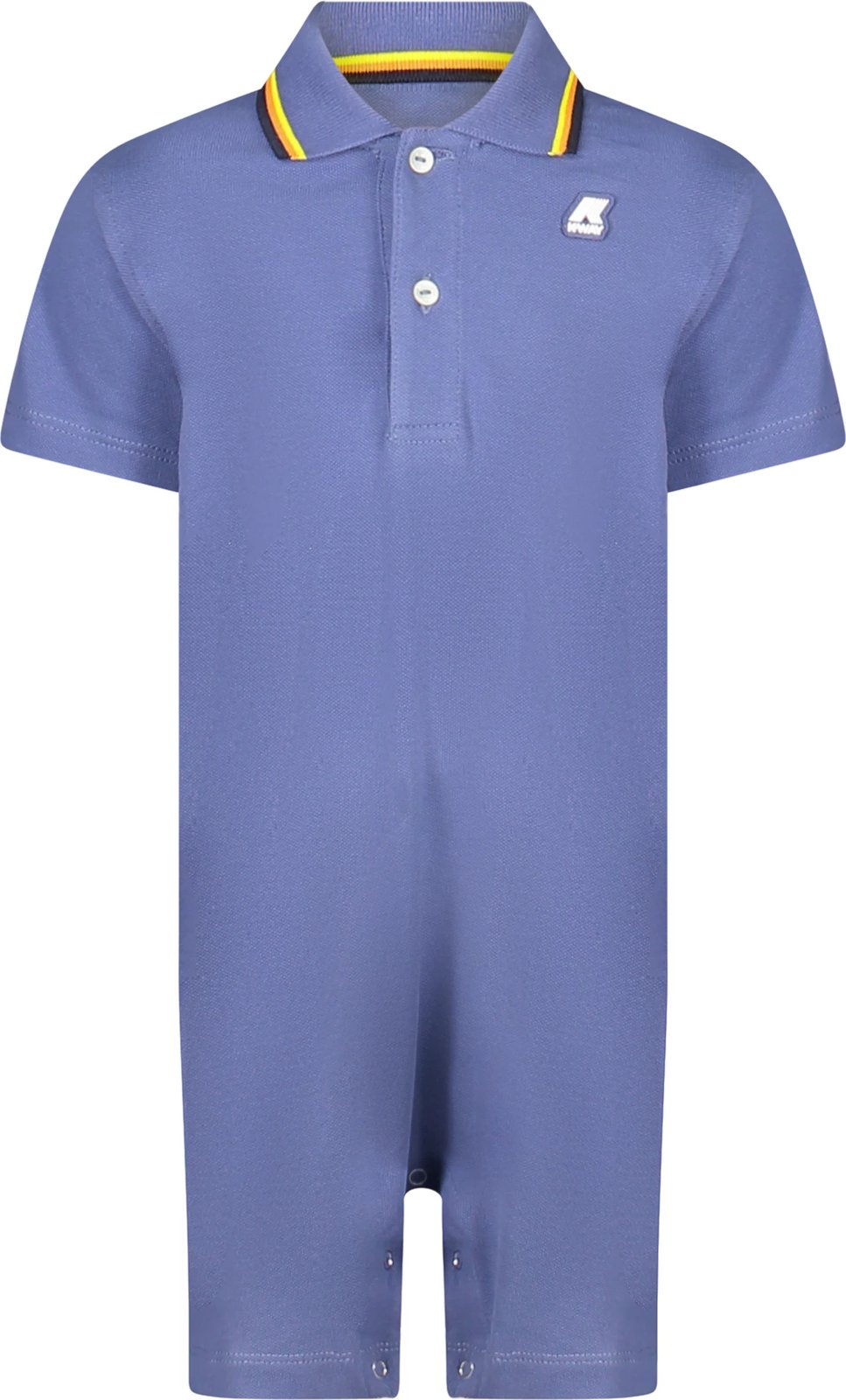 Body për djem K-WAY me mëngë të shkurta, kaltër