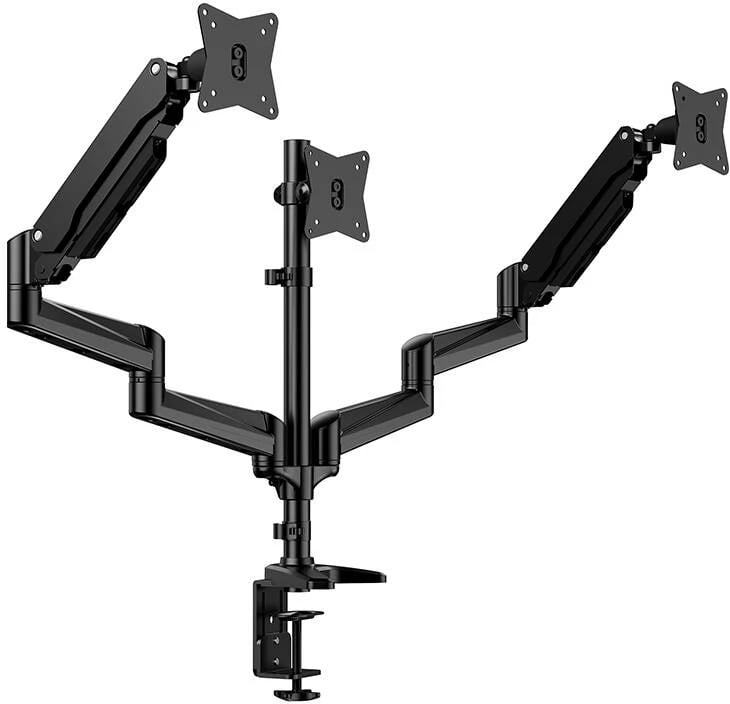 Mbajtës trefish për monitorë Huanuo HNTS3B-UK, 17-32", i zi