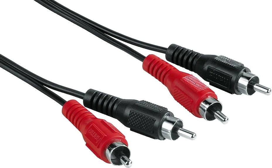 Hama Audio Kabllo 2 RCA - 2 RCA, 5 m, 43329