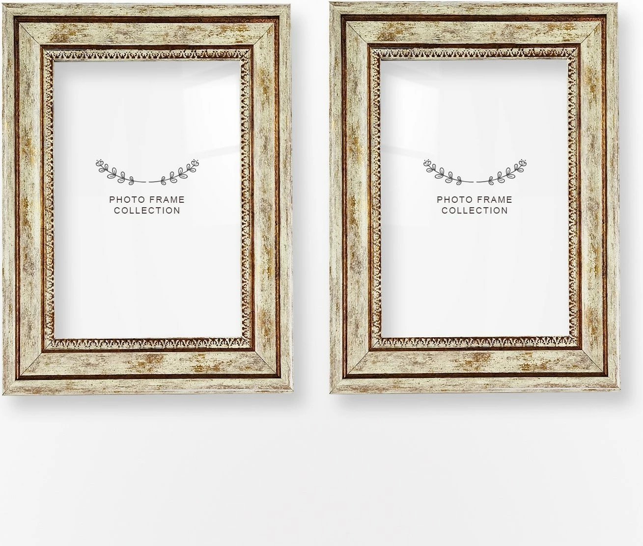 Kornizë fotografish (2 copë), ngjyrë kafe, Evila Originals, 10x15cm, 2BAFC1031_1015