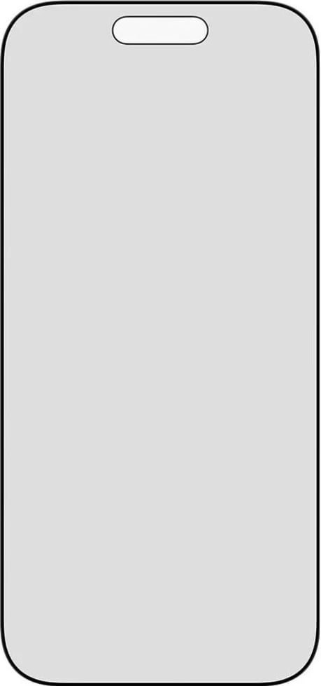 Mbështjellës xhami privatësie PanzerGlass Ultra-Wide Fit Fastfit për iPhone 16 Pro/17, zi