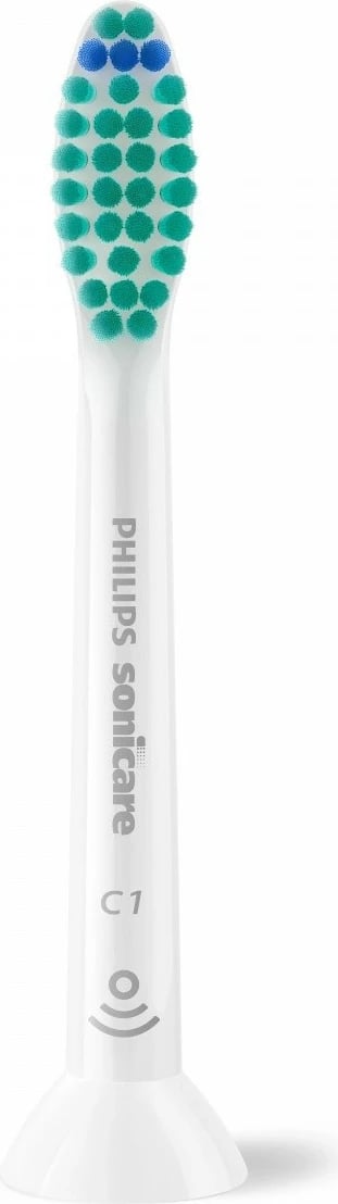 Set 4 koka zëvendësuese për furçë dhëmbësh Philips ProResult HX6014/87, Bardhë