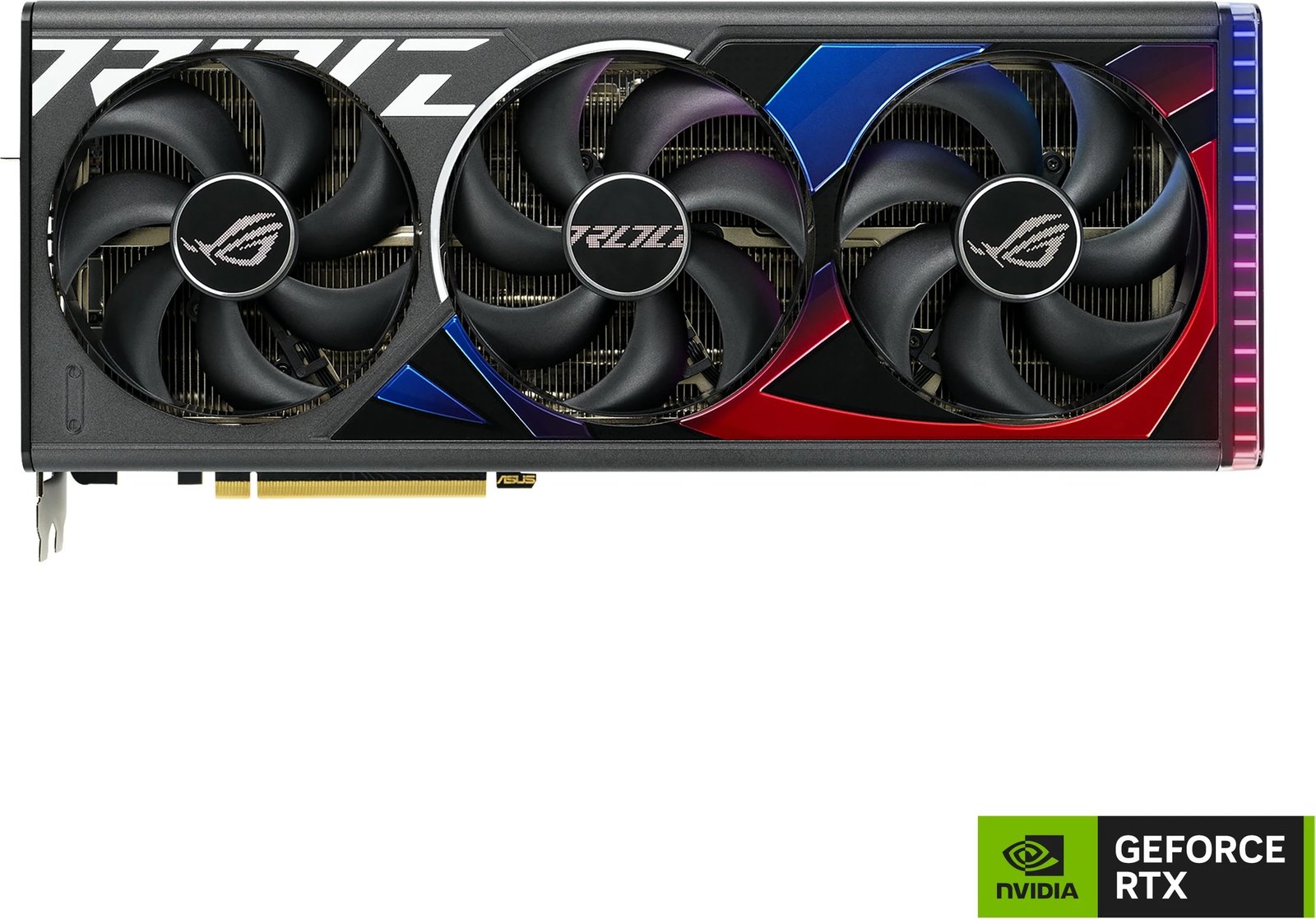 Kartelë grafike ASUS ROG Strix RTX 4080 SUPER, 16 GB, GDDR6X, PCI Express 4.0, Multicolour Kartelë grafike ASUS ROG Strix RTX 4080 SUPER, 16 GB, GDDR6X, PCI Express 4.0, Multicolour