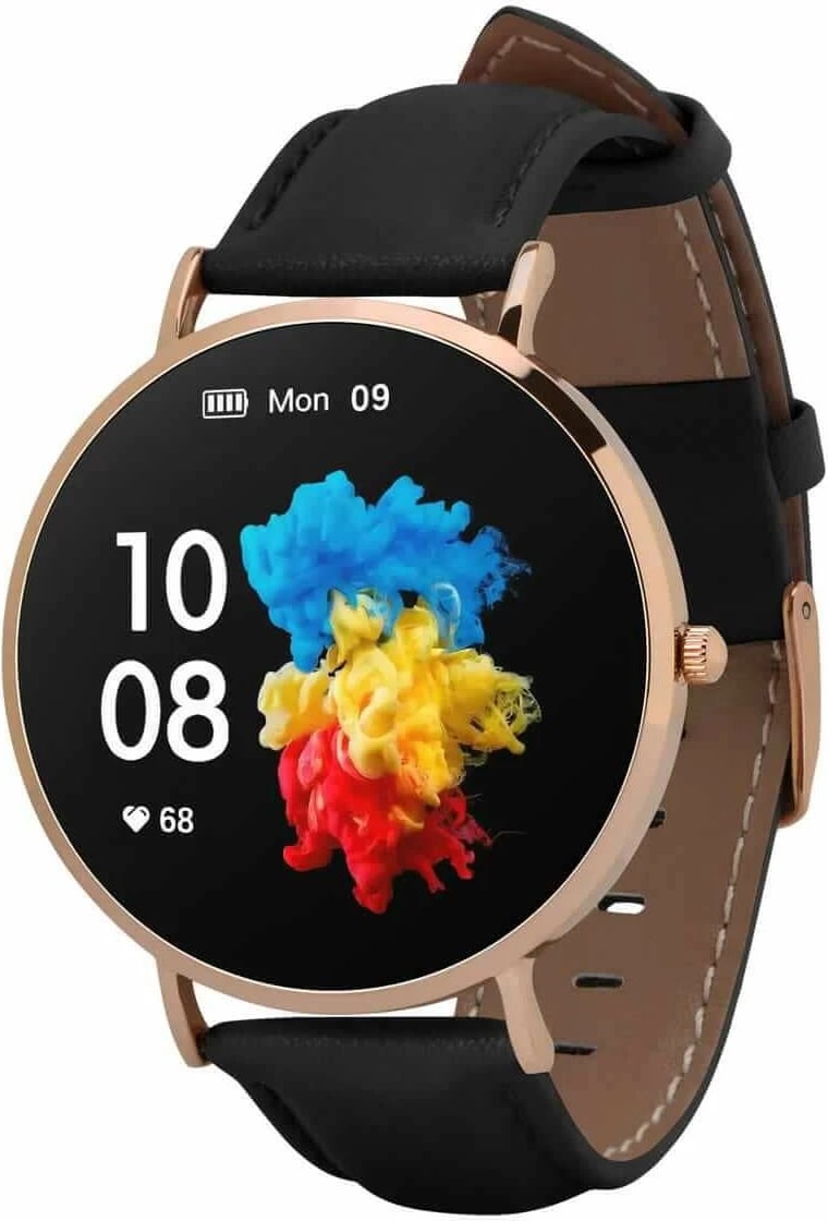 Smartwatch Garett Verona, 1.3" AMOLED, Bluetooth, i zi/ari