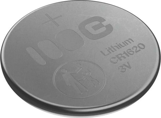 Bateri monedhë, Green Cell, CR1620, 70 mAh 3V litium, set 5 copë