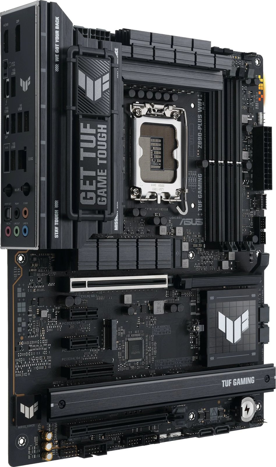 Pllakë amë ASUS TUF GAMING Z890-PLUS WIFI, Intel, LGA 1851, DDR5, 192 GB