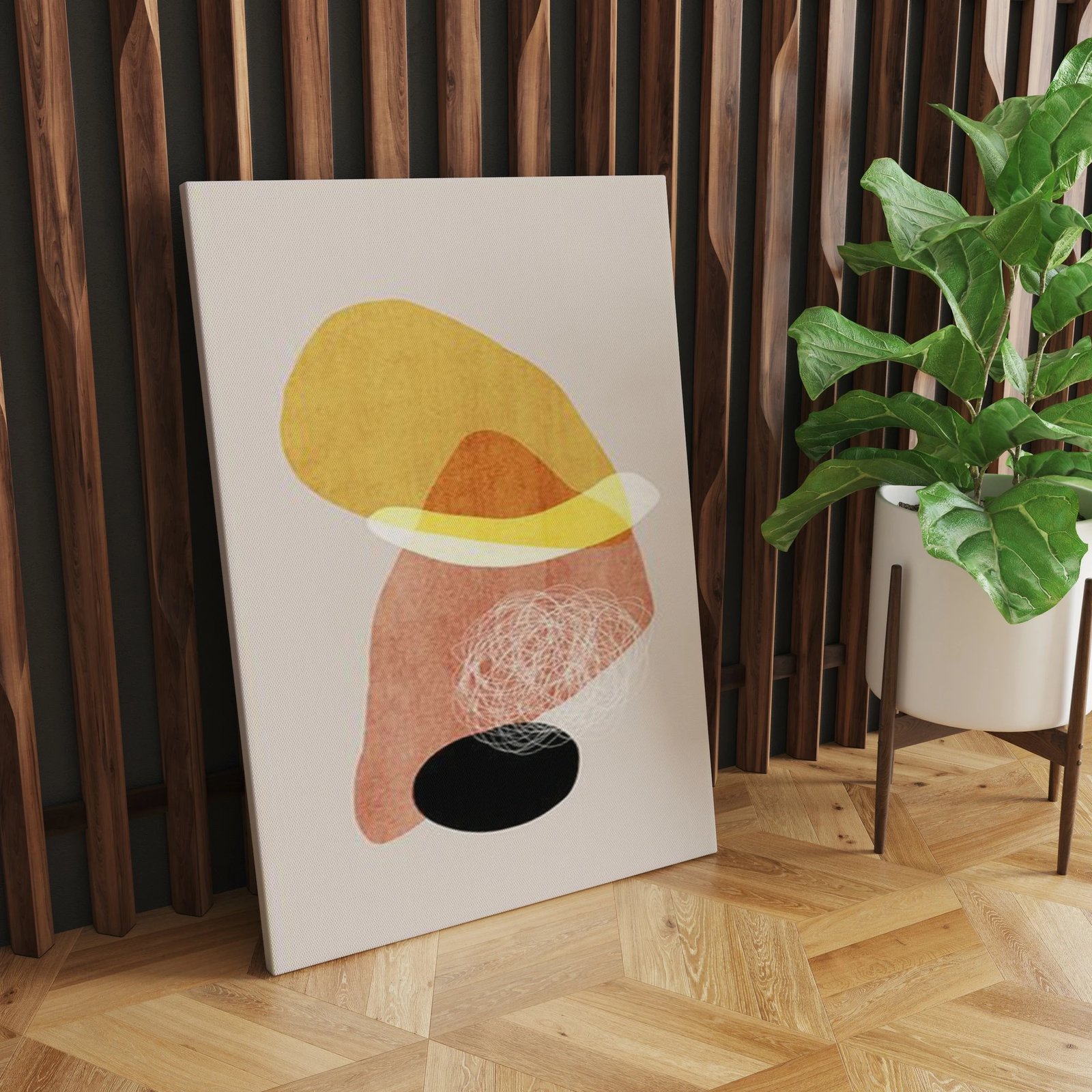 Pikturë dekorative në kanavacë, shumëngjyrëshe, Wallity ASR_CNV25-38, 70x100cm