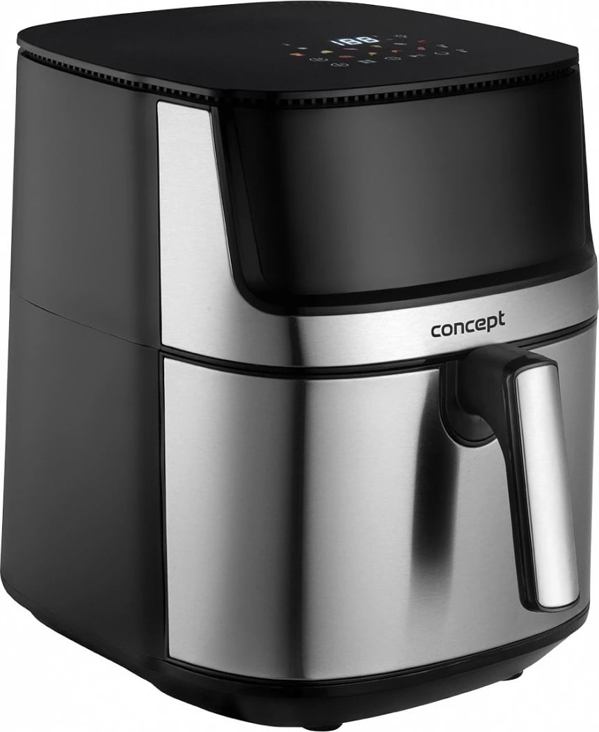 Fritezë me ajër Concept FR8010 7L 1500W me ekran me prekje, e zezë