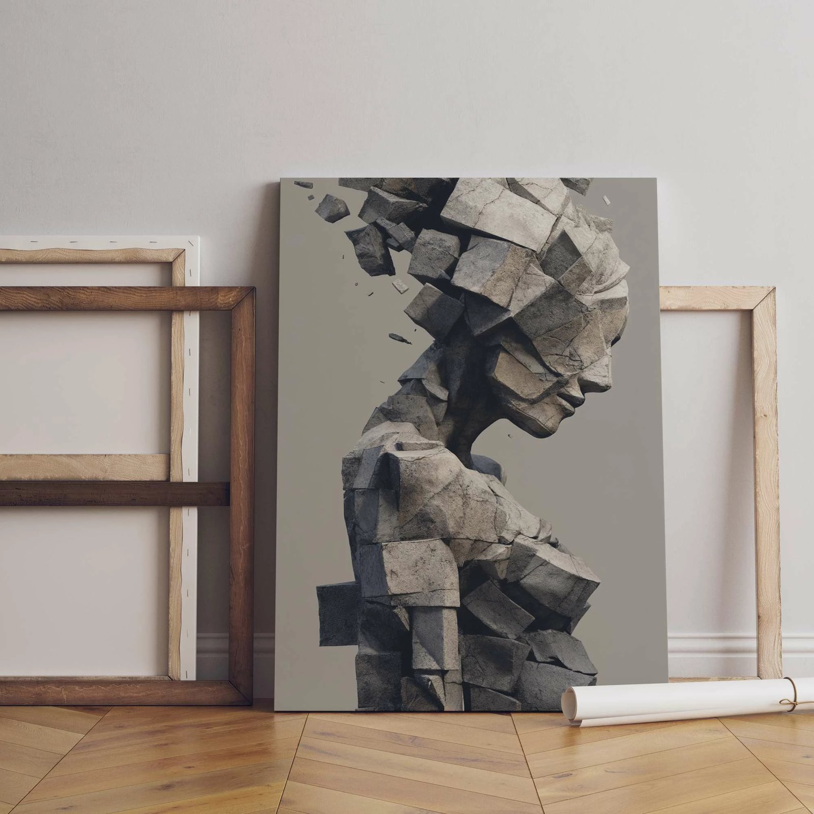 Pikturë dekorative në kanavacë, shumëngjyrëshe, Wallity, HM_CNVS26-23, 50x70cm