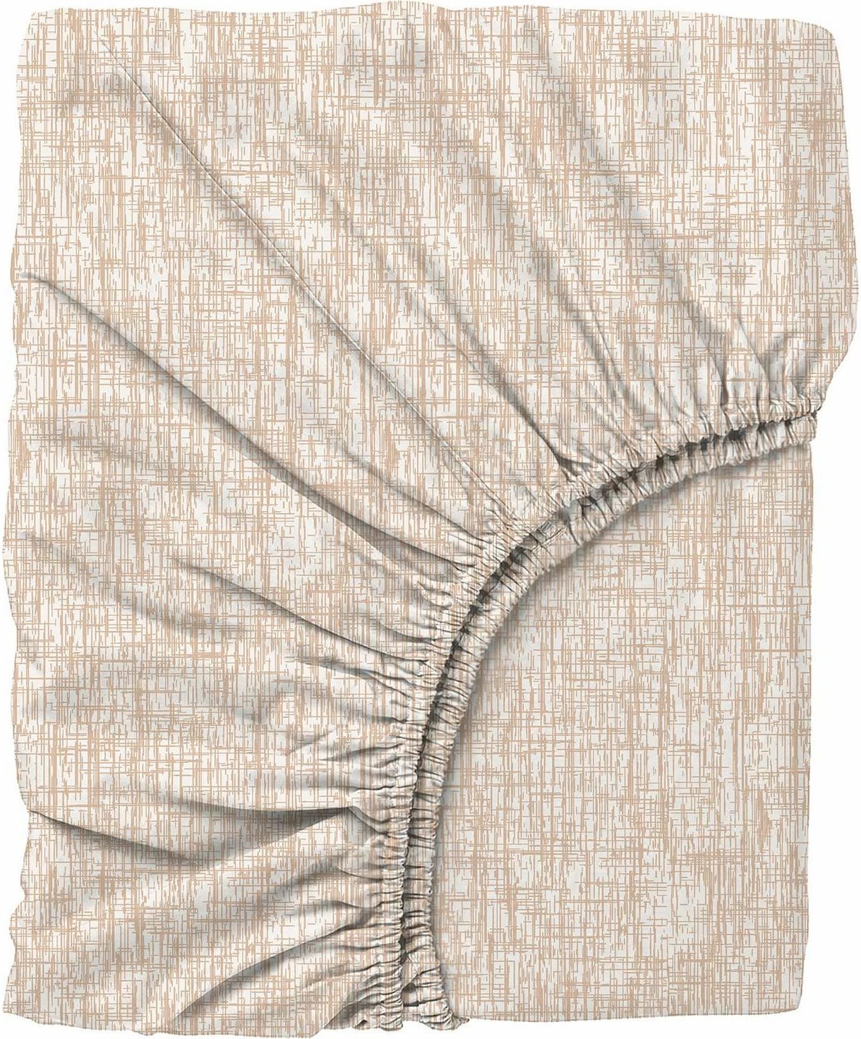 Set mbulesë për jorgan dopio Ranforce, Kare, krem