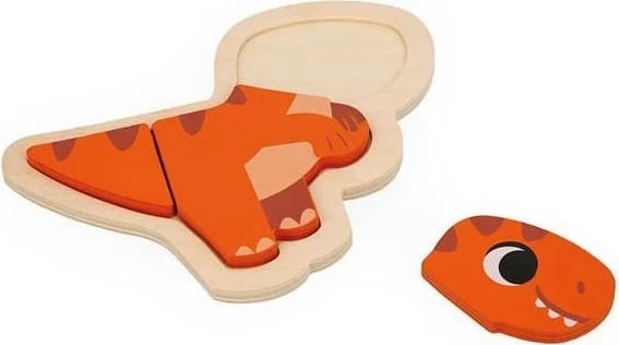 Lodër set puzzle Janod, 4 pjesë, shumëngjyrëshe