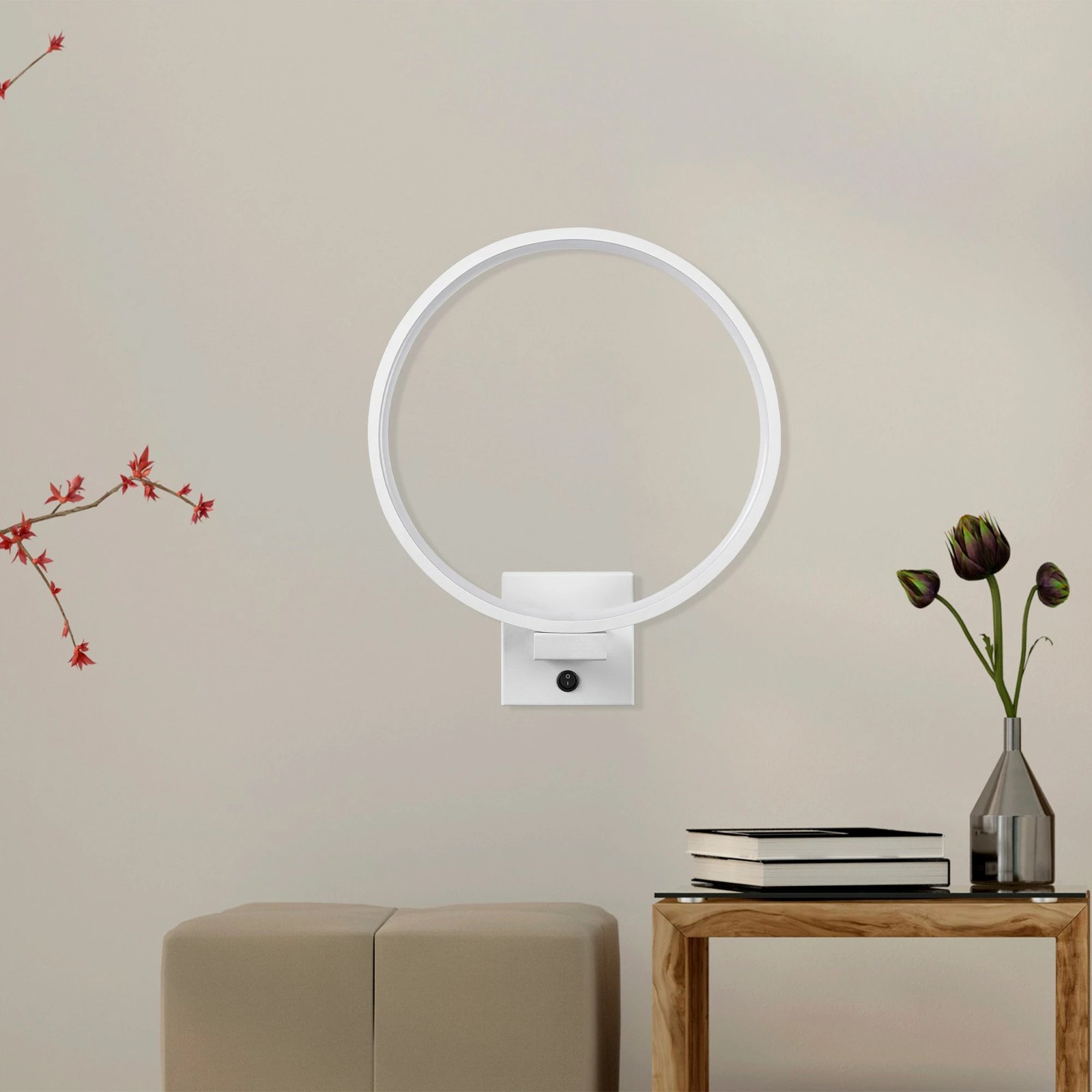 Llambë muri Opviq, Halka - 13310, e bardhë