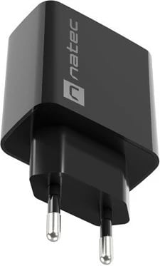 Karikues rrjeti Natec Ribera NUC-2062, 20W, 1x USB-A + 1x USB-C, Zi
