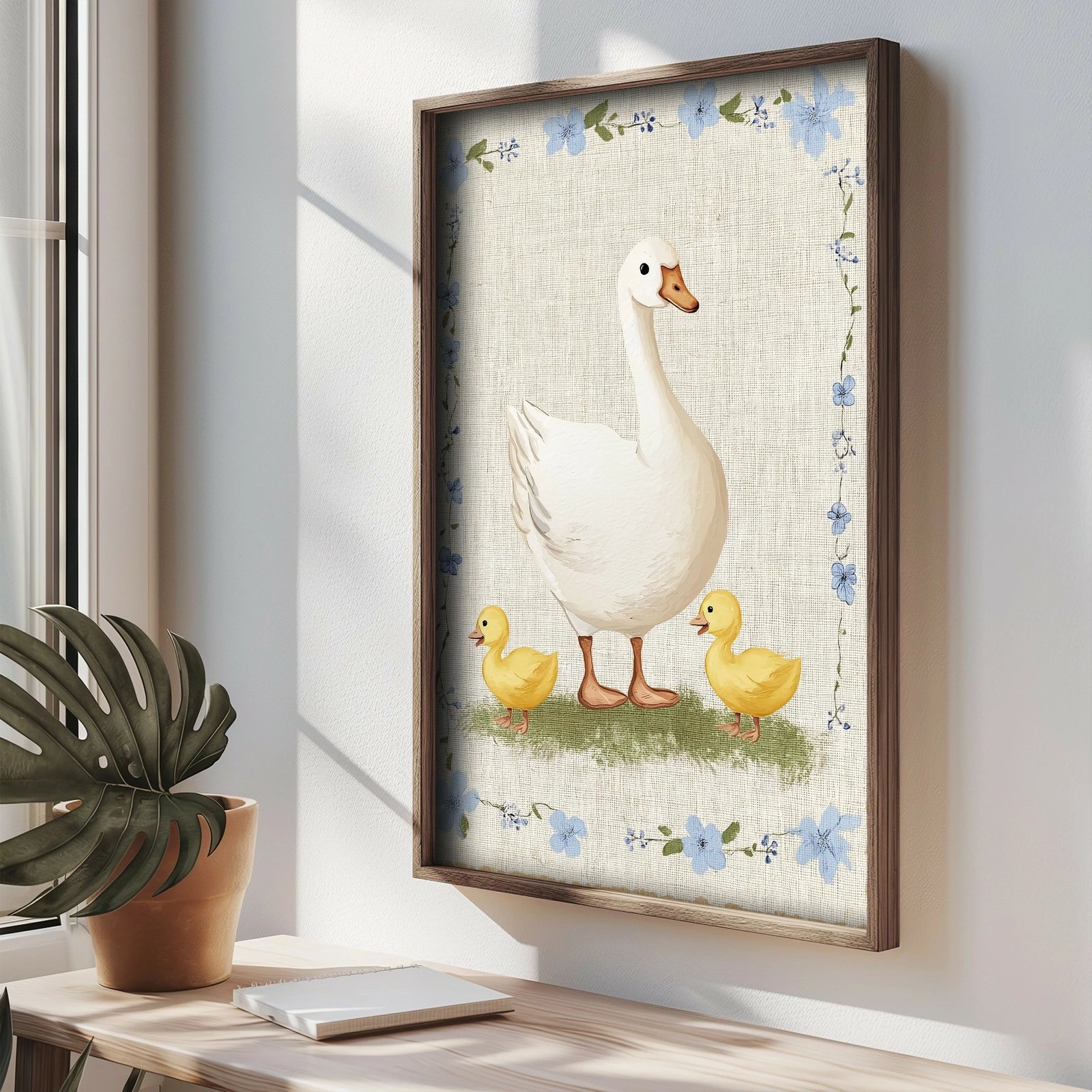 Pikturë dekorative me kornizë MDF, Wallity, TUN060-L