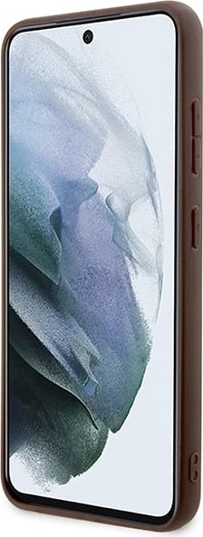 Mbështjellës Guess 4G Printed Stripe për Samsung Galaxy S23 S911, Kafe Mbështjellës Guess 4G Printed Stripe për Samsung Galaxy S23 S911, Kafe