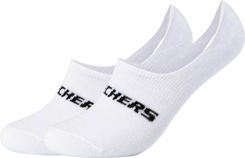 Çorape footies Skechers, të bardha