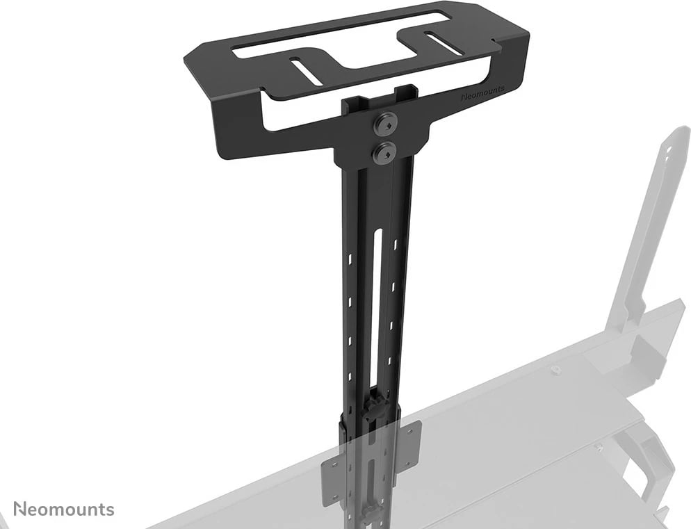Kit montimi universal Neomounts AV1-875BL1, për videobar e multimedia, çelik, 9 kg, i zi