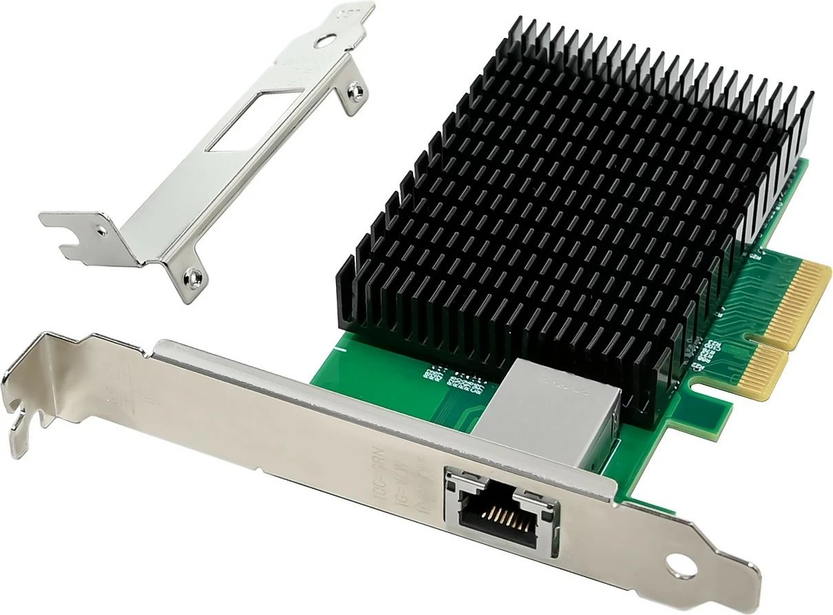 Kartelë rrjeti LevelOne GNC-0210, PCIe x4, 10-Gigabit, RJ45, e gjelbër Kartelë rrjeti LevelOne GNC-0210, PCIe x4, 10-Gigabit, RJ45, e gjelbër