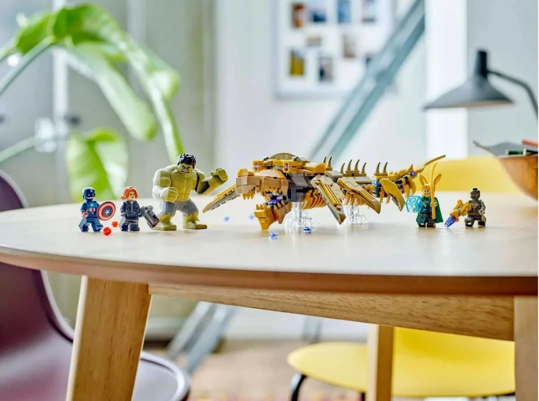 Set LEGO Marvel Super Heroes 76290 Avengers kontra Leviathan, 347 pjesë, për fëmijë, Plastikë