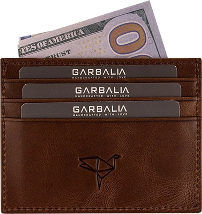 Portofol uniseks Zoozie Bags, Seul, ngjyrë kafe